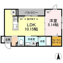 （仮称）D-room万願寺4丁目分譲PJ　C棟の物件間取画像